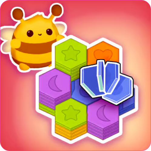 Hexa Bee Puzzle